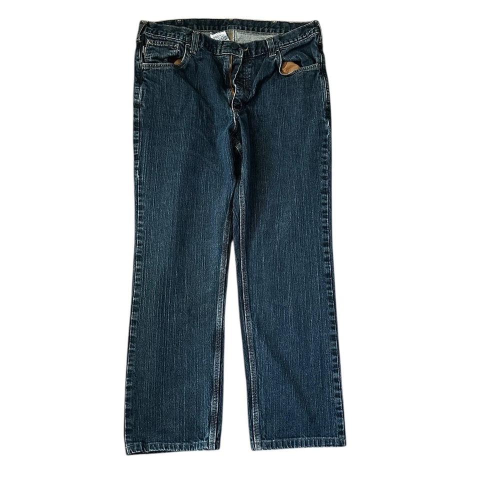 Men’s Carhartt Dark Blue Denim Jeans 38x32